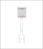 Deluxe Brochure Holder with Stake